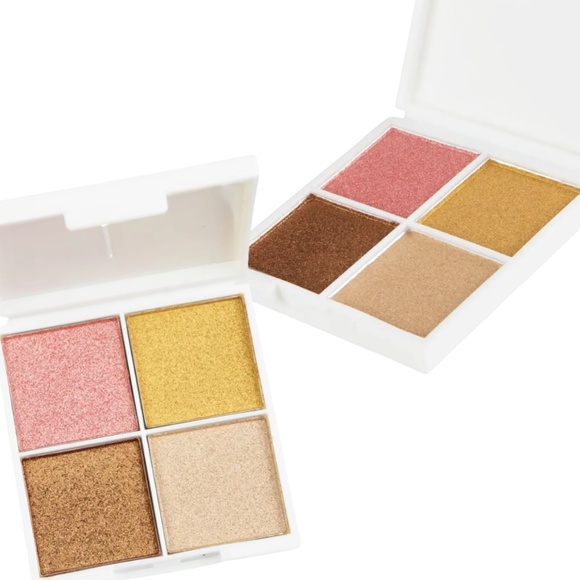 SOLD Oryza Beauty Champagne Shimmer Eyeshadow Quad Palettes New Sealed Lot of 2 - Picture 1 of 5